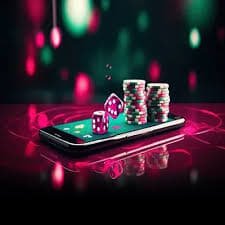 casino app slot game section showing themed slot machines on mobile